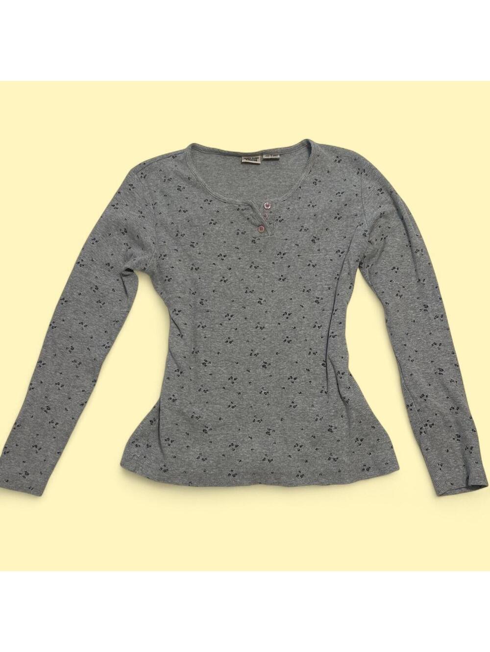Faded Glory Women's Grey Shirt - Picture 1 of 4